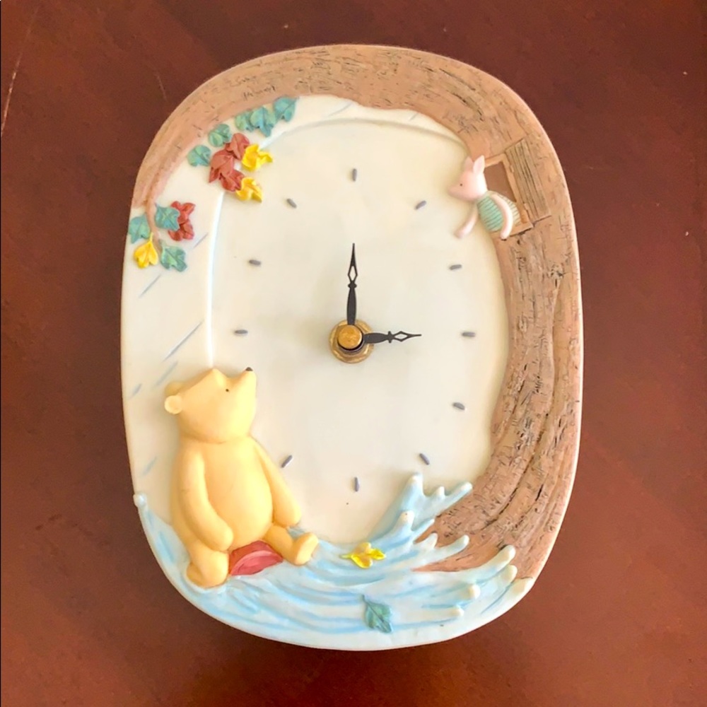 7” Winnie The Pooh Wall Clock